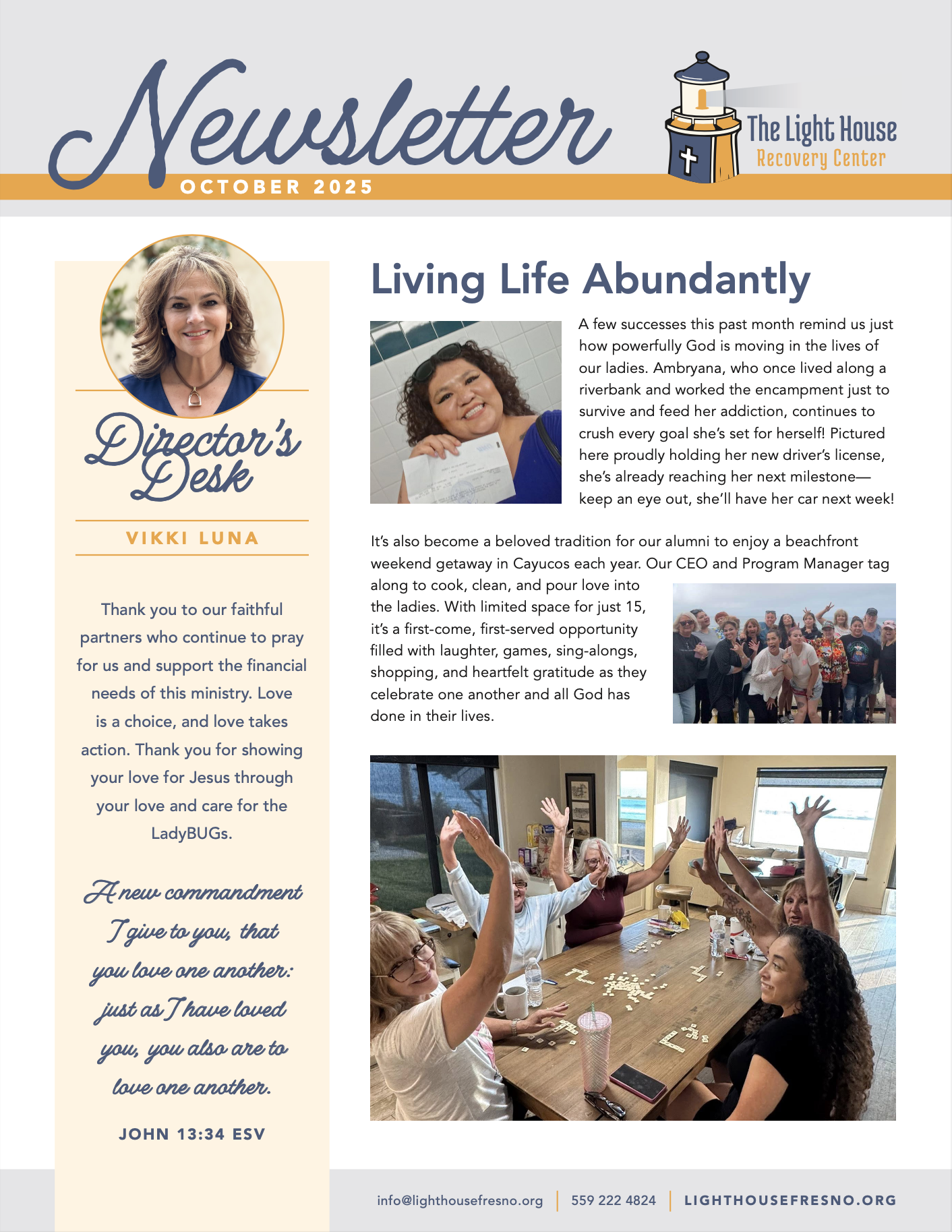 October 2025 Newsletter