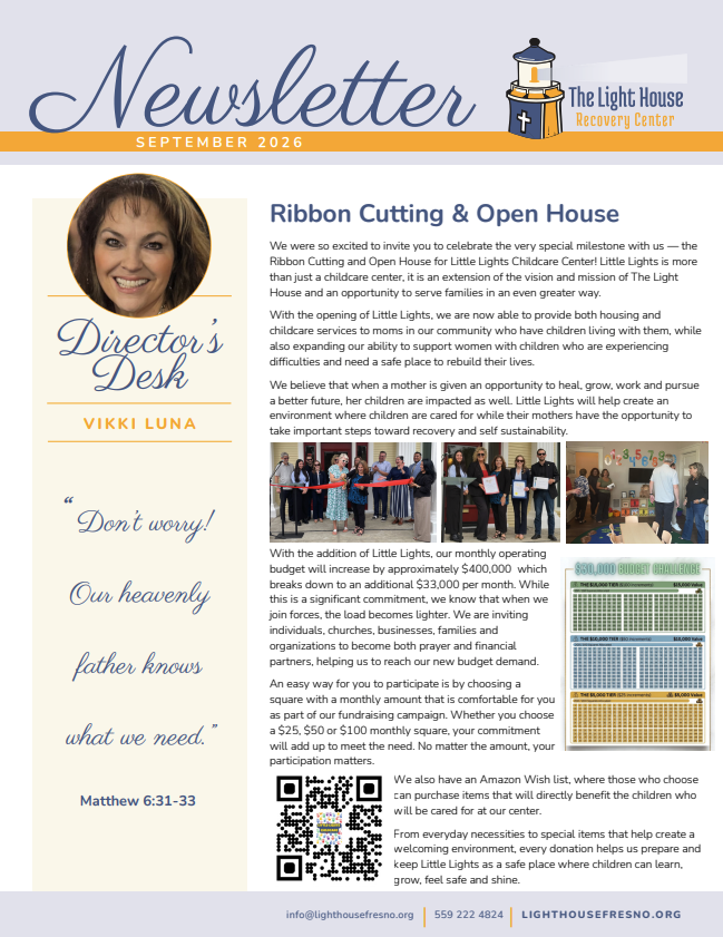 September 2026 Newsletter